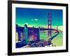 Landscape - Golden Gate Bridge - San Francisco - California - United States-Philippe Hugonnard-Framed Photographic Print