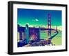 Landscape - Golden Gate Bridge - San Francisco - California - United States-Philippe Hugonnard-Framed Premium Photographic Print