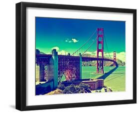 Landscape - Golden Gate Bridge - San Francisco - California - United States-Philippe Hugonnard-Framed Premium Photographic Print