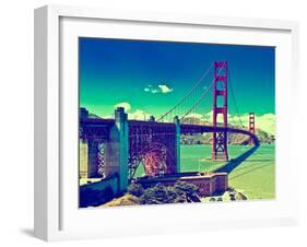 Landscape - Golden Gate Bridge - San Francisco - California - United States-Philippe Hugonnard-Framed Premium Photographic Print