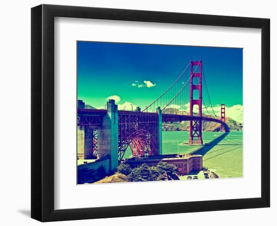 Landscape - Golden Gate Bridge - San Francisco - California - United States-Philippe Hugonnard-Framed Photographic Print