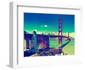 Landscape - Golden Gate Bridge - San Francisco - California - United States-Philippe Hugonnard-Framed Photographic Print