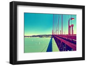 Landscape - Golden Gate Bridge - San Francisco - California - United States-Philippe Hugonnard-Framed Photographic Print