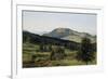 Landscape, Hill and Dale-Albert Bierstadt-Framed Premium Giclee Print