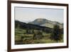 Landscape, Hill and Dale-Albert Bierstadt-Framed Premium Giclee Print