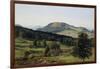 Landscape, Hill and Dale-Albert Bierstadt-Framed Giclee Print