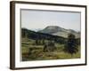 Landscape - Hill and Dale-Albert Bierstadt-Framed Giclee Print