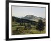 Landscape - Hill and Dale-Albert Bierstadt-Framed Giclee Print