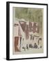 Landscape (House in Ruins)-Morandi Giorgio-Framed Giclee Print