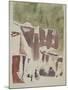 Landscape (House in Ruins)-Morandi Giorgio-Mounted Giclee Print