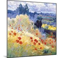 Landscape I-Malva-Mounted Giclee Print