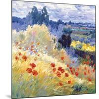 Landscape I-Malva-Mounted Giclee Print