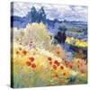 Landscape I-Malva-Stretched Canvas