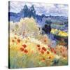 Landscape I-Malva-Stretched Canvas