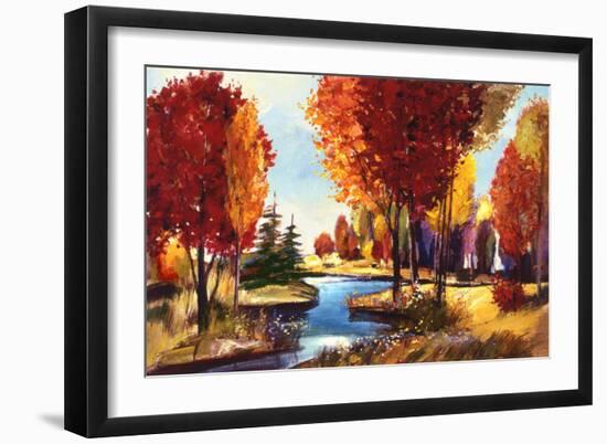 Landscape II-Oleg Danilyants-Framed Art Print