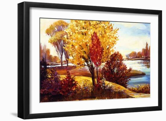 Landscape III-Oleg Danilyants-Framed Art Print