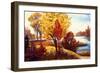 Landscape III-Oleg Danilyants-Framed Art Print