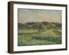 Landscape, Île-De-France, C.1885 (Oil on Canvas)-Jean Baptiste Armand Guillaumin-Framed Giclee Print