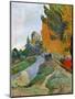 Landscape in Arles Near the Alyscamps, 1888-Paul Gauguin-Mounted Giclee Print