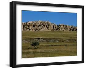 Landscape in Badlands National Park-Layne Kennedy-Framed Photographic Print