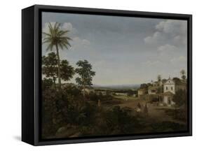 Landscape in Brazil-Frans Jansz Post-Framed Stretched Canvas