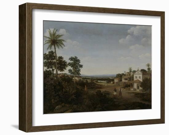 Landscape in Brazil-Frans Jansz Post-Framed Art Print