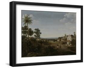 Landscape in Brazil-Frans Jansz Post-Framed Art Print