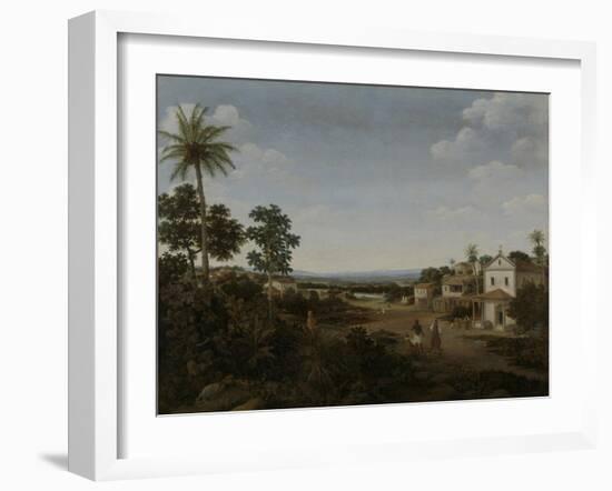 Landscape in Brazil-Frans Jansz Post-Framed Art Print