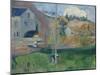 Landscape in Brittany. the David Mill, 1894-Paul Gauguin-Mounted Giclee Print
