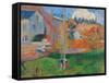 Landscape in Brittany - the David Mill-Michelangelo Buonarroti-Framed Stretched Canvas