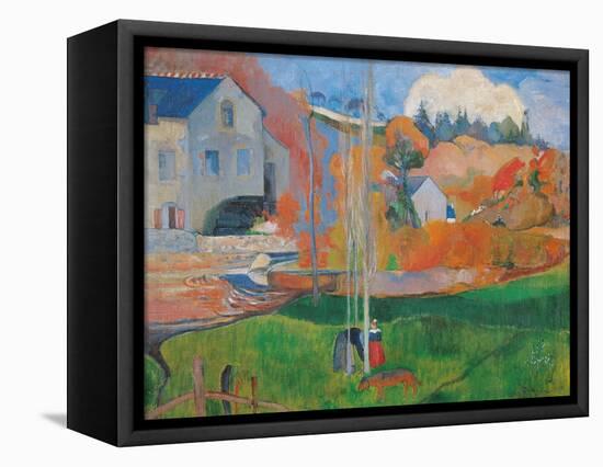 Landscape in Brittany The David Mill-Paul Gauguin-Framed Stretched Canvas