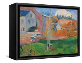 Landscape in Brittany The David Mill-Paul Gauguin-Framed Stretched Canvas