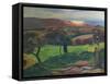 Landscape in Brittany-Paul Gauguin-Framed Stretched Canvas