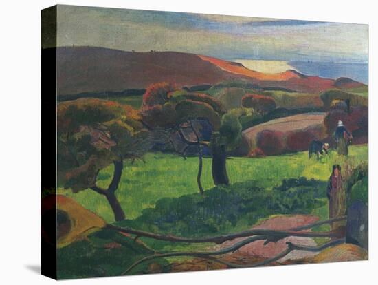 Landscape in Brittany-Paul Gauguin-Stretched Canvas