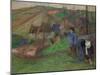 Landscape in Brittany-Paul Gauguin-Mounted Giclee Print