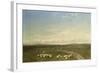 Landscape in Carneiros, Paisaje Con Carneiros-Jose Velasco-Framed Giclee Print