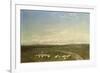 Landscape in Carneiros, Paisaje Con Carneiros-Jose Velasco-Framed Giclee Print