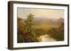 Landscape in Ecuador, 1859-Louis Remy Mignot-Framed Giclee Print
