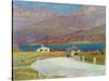 Landscape in Engadine-Giovanni Giacometti-Stretched Canvas