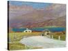 Landscape in Engadine-Giovanni Giacometti-Stretched Canvas