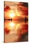 Landscape In Fantasy Planet-frenta-Stretched Canvas