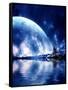 Landscape In Fantasy Planet-frenta-Framed Stretched Canvas