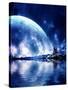 Landscape In Fantasy Planet-frenta-Stretched Canvas