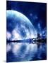 Landscape In Fantasy Planet-frenta-Mounted Art Print