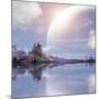 Landscape In Fantasy Planet-frenta-Mounted Art Print