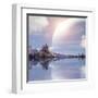 Landscape In Fantasy Planet-frenta-Framed Art Print