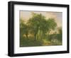 Landscape in Geldern-Pierre Jean Hellemans-Framed Giclee Print