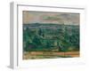 Landscape in Jas De Bouffan-Paul Cézanne-Framed Giclee Print