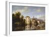 Landscape in Lombardy-Giuseppe Canella-Framed Giclee Print