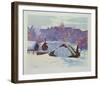 Landscape in March-Gray-Framed Collectable Print